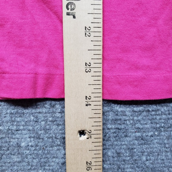 Ralph Lauren Sport T Shirt Womens Large Pink Short Sleeve Casual Top Cotton - Picture 7 of 9